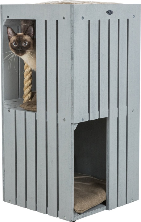 Trixie BE NORDIC Cat Tower Juna Grey for Cats