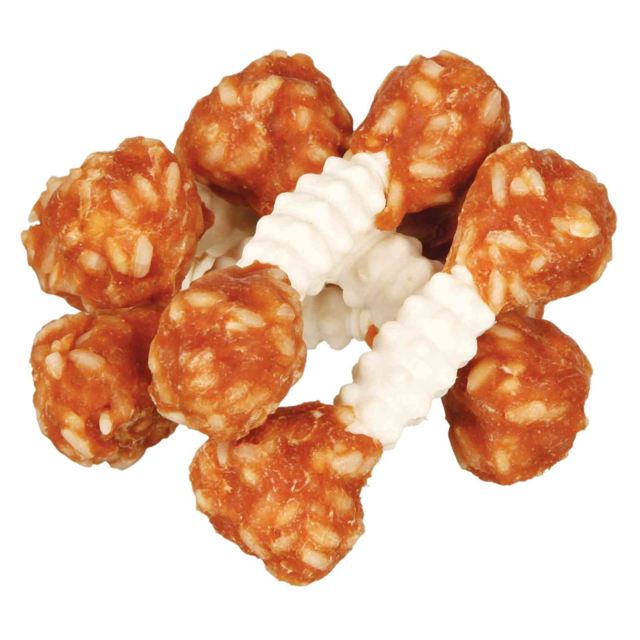 Trixie Denta Fun Chicken Chewing Dumbbells for Dogs