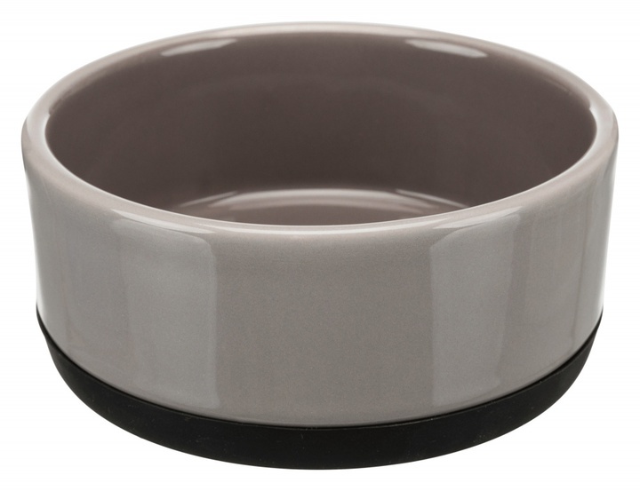 Trixie Dog Ceramic Bowl with Rubber Rings
