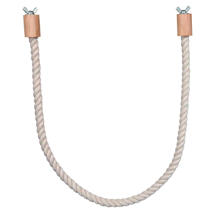 Trixie Flexible Rope Perch with Screw Fixing Nature
