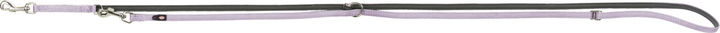 Trixie Premium Adjustable Leash Neoprene Padded For Dogs 2.00 m/10 mm Light Lilac & Graphite