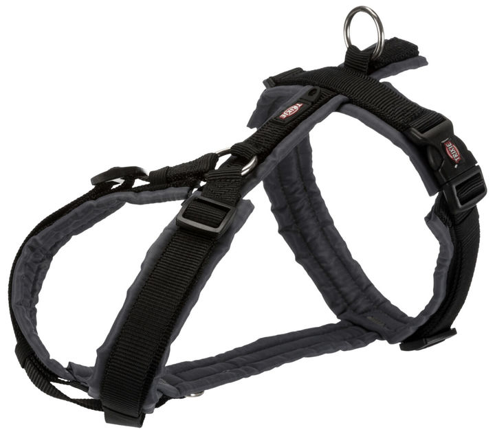 Trixie Premium Black & Graphite Trekking Harness for Dogs