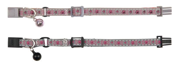 Trixie Assorted Reflecting Flowers Kitten Collar