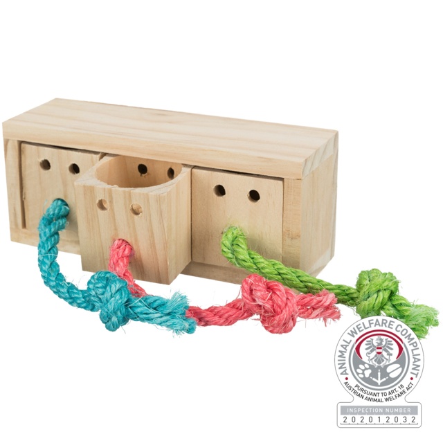Trixie Wooden Snack Cube for Small Animals