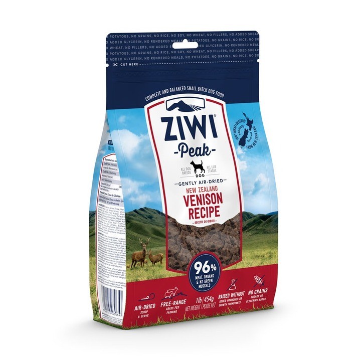 ZiwiPeak Daily Dog Air Dried Cuisine Venison Dog Food