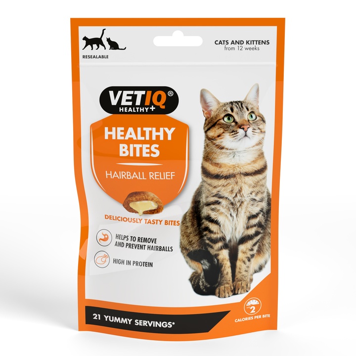 VetIQ Healthy Bites Hairball Relief for Cats & Kittens