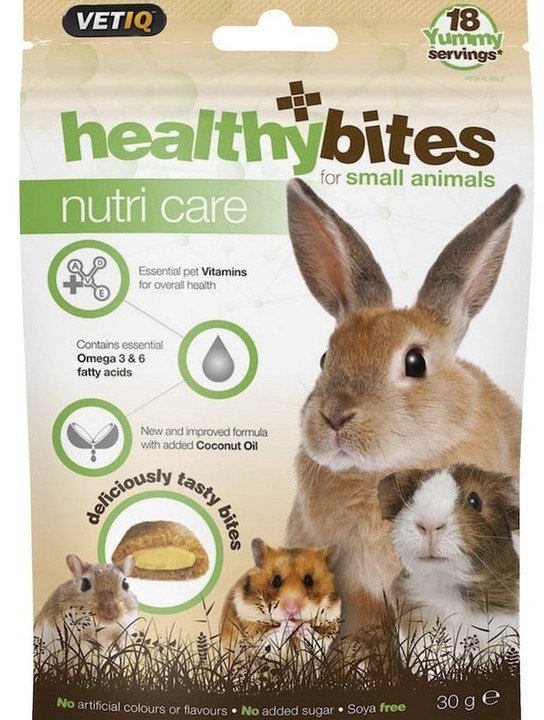 VetIQ Healthy Bites Nutri-Care Small Animal Treats