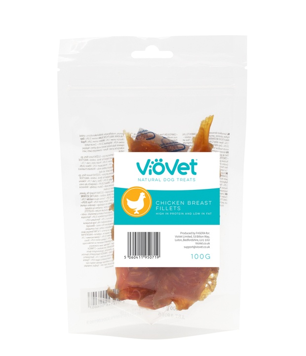VioVet® Natural Dog Treats Chicken Breast Fillets