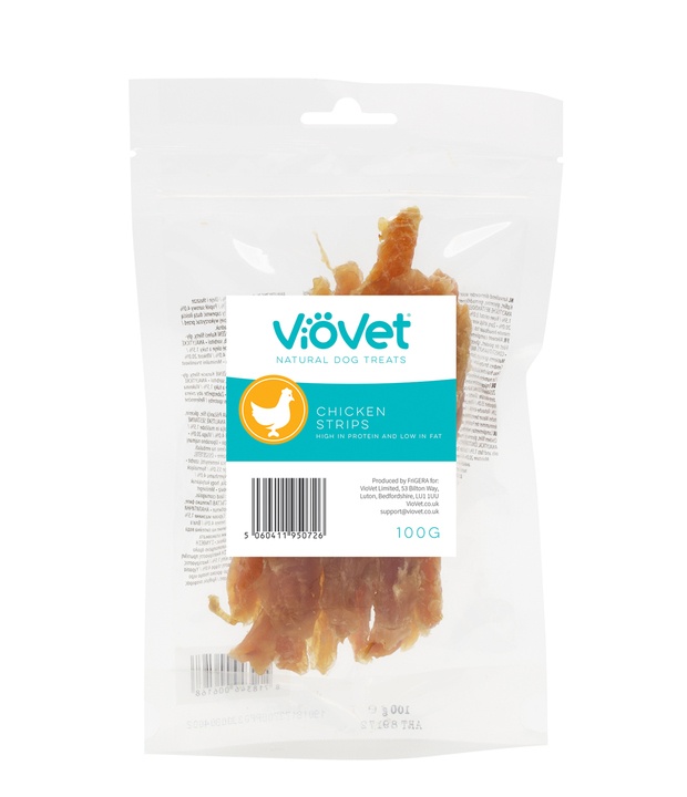 VioVet® Natural Dog Treats Chicken Strips