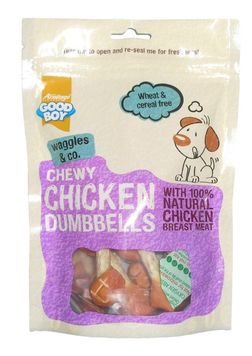 Good Boy Waggles & Co Chicken Dog Treats
