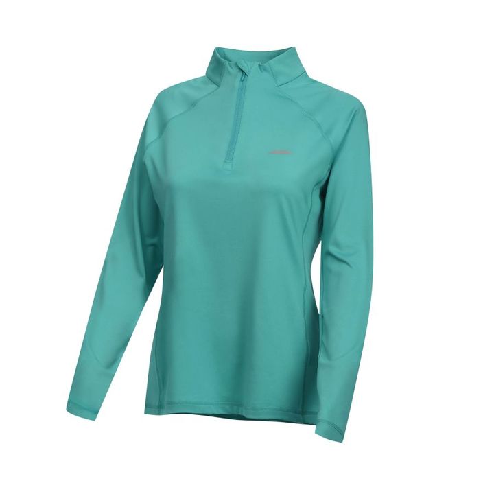 WeatherBeeta Ladies Prime Long Sleeve Top Turquoise