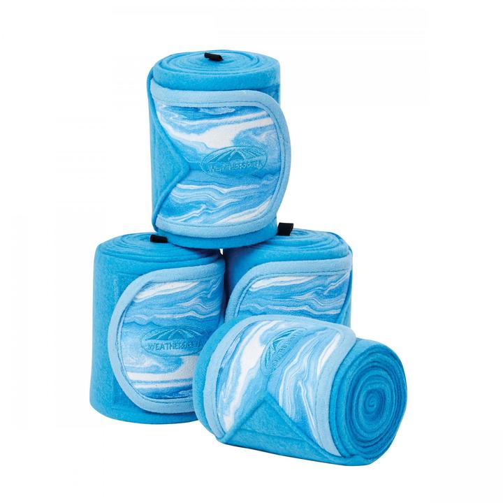 WeatherBeeta Marble Fleece Bandages Blue Swirl