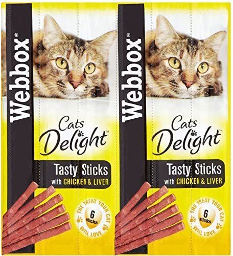Webbox Cat Treat Sticks Chicken & Liver