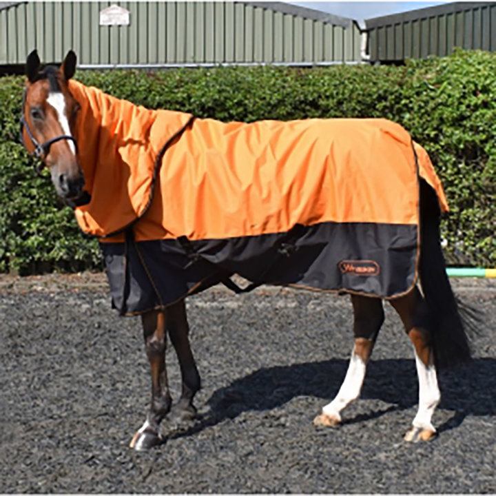 Whitaker Lutton Turnout Rug Combo 170 Gm for Horses Orange