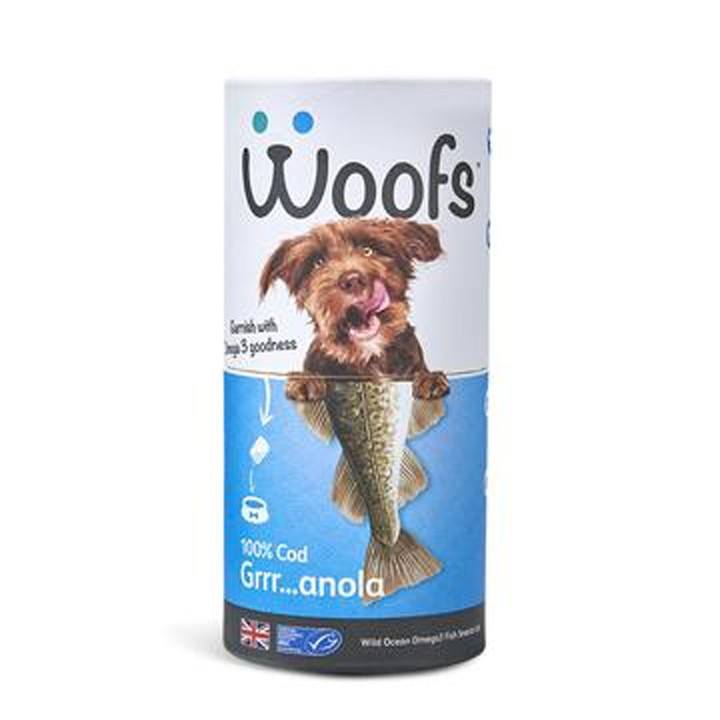 Woofs Cod Granola Sprinkle Dog Treats
