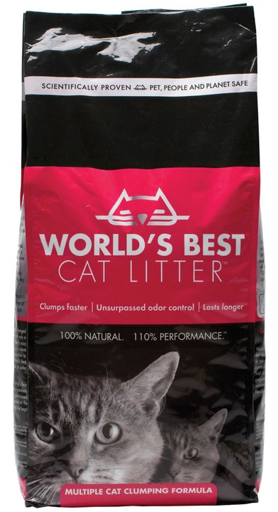 Worlds Best Cat Litter 8lb 3.63kg Multiple Cat Unscented