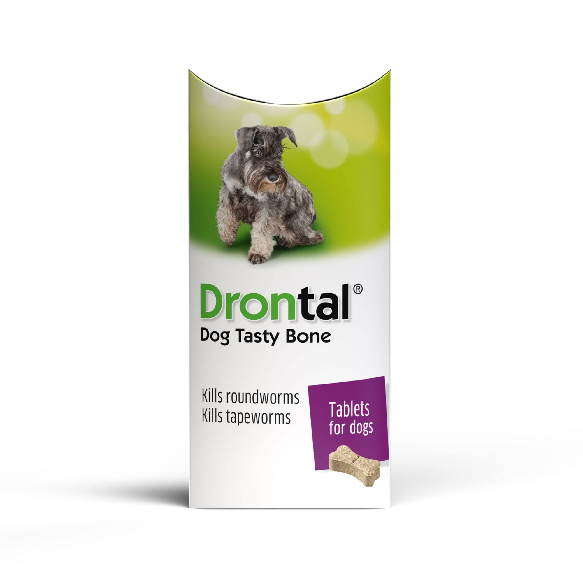 drontal tasty bone dog wormer 91mp