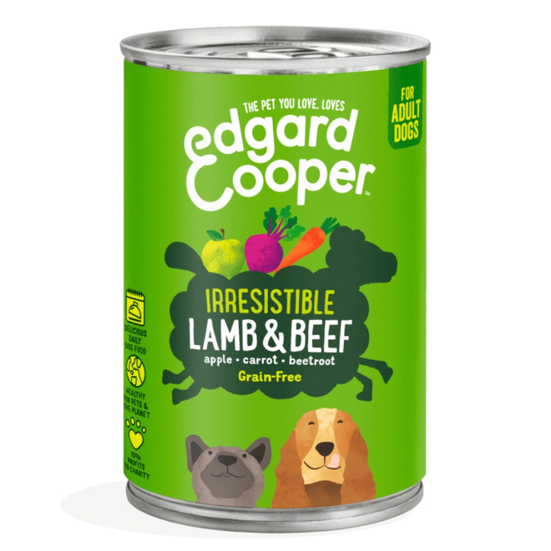 Edgard Cooper Irresistible Lamb & Beef Adult Dog Wet