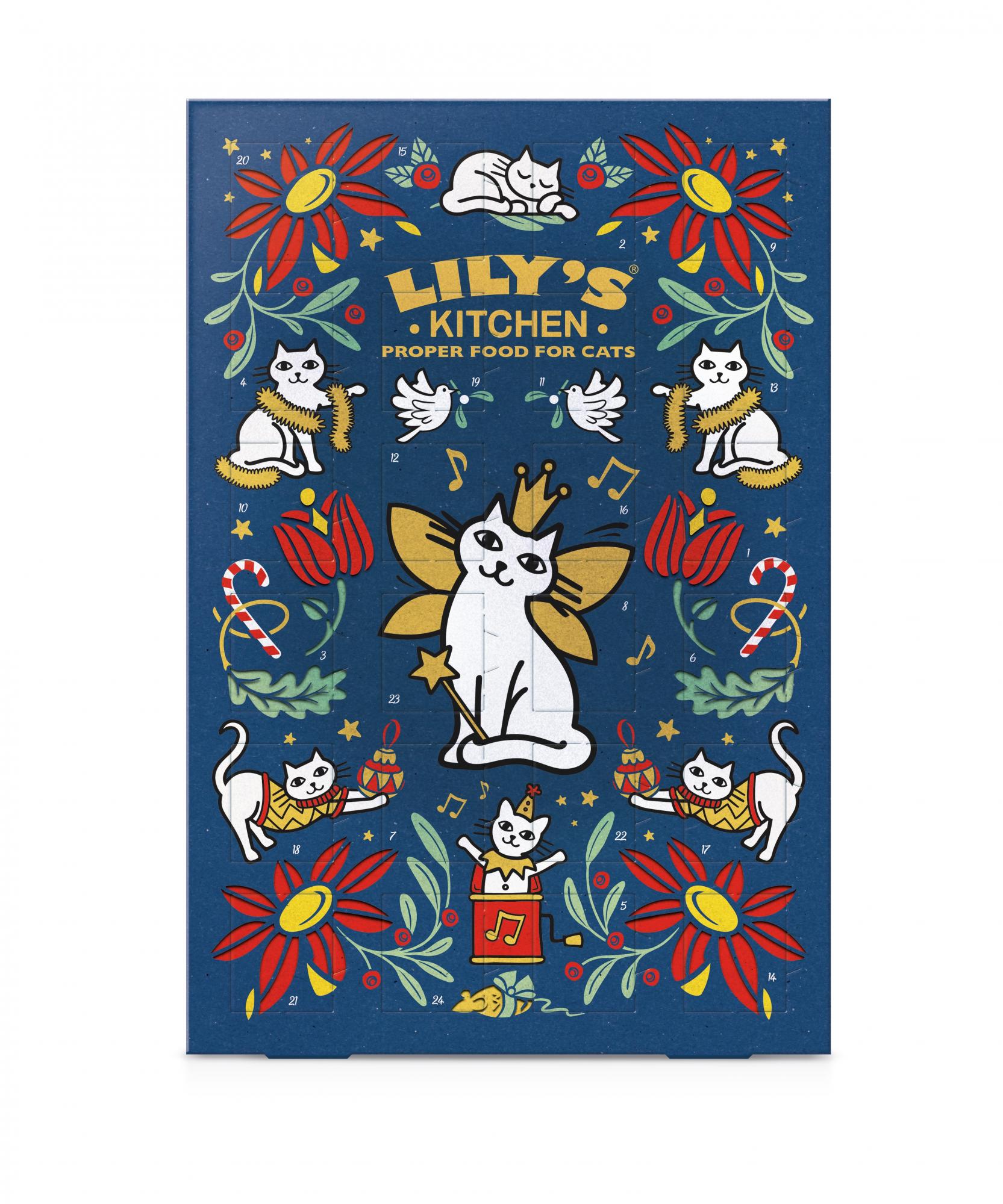 Lily's Kitchen Advent Calendar for Cats FREE delivery available