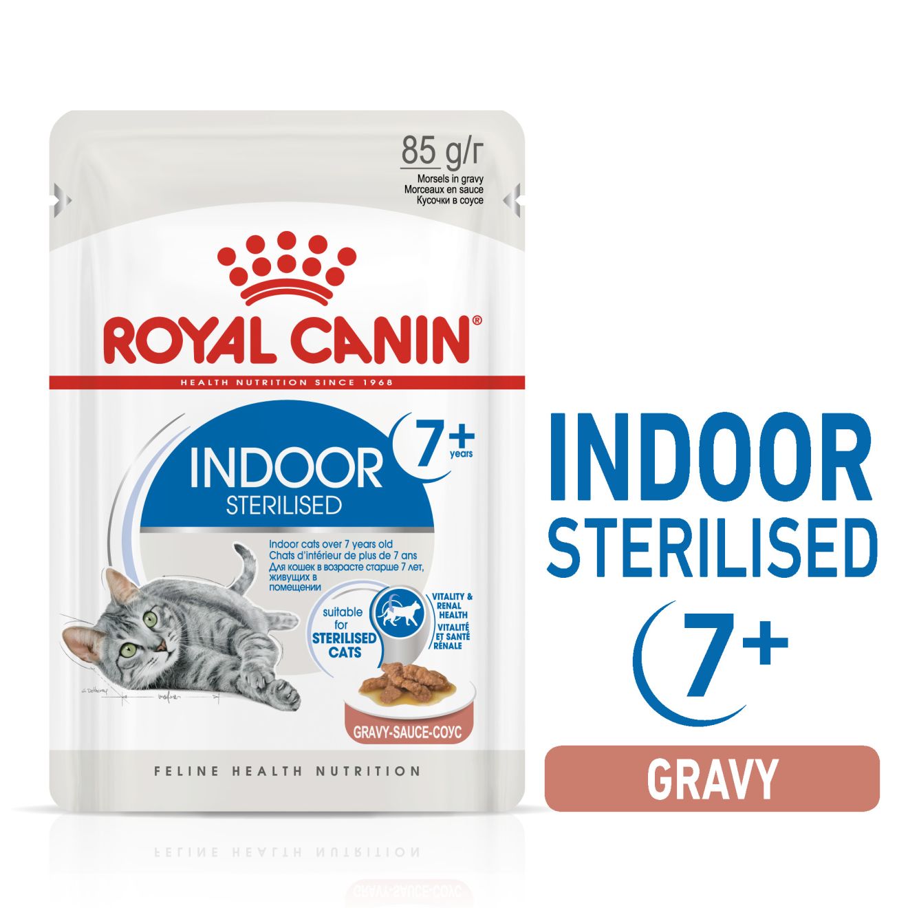 ROYAL CANIN® Indoor Sterilised Adult 7+ Wet Cat Food VioVet.co.uk