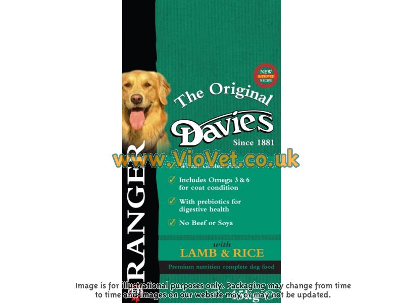 Davies Ranger Lamb & Rice Dog Food