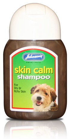 Johnsons Skin Calm Shampoo for Dogs - 125ml Bottle
