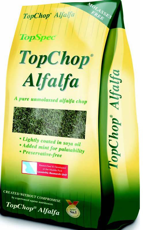 Top Spec Topchop Alfalfa For Horses - Bag Light 15Kg