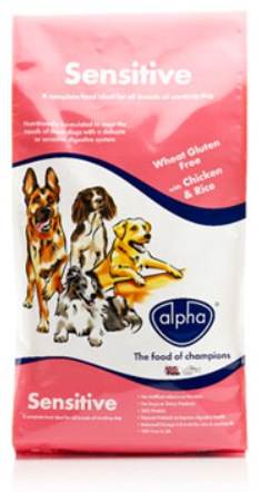 Alpha Sensitive Dog Food 15kg x 2