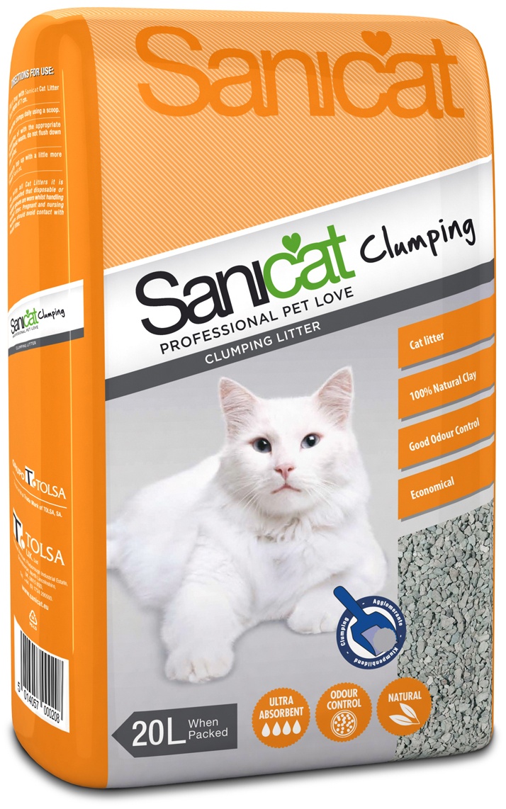 Sanicat Clumping 🐱 Cat litter
