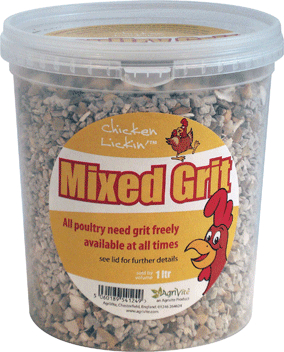 Agrivite Chicken Lickin' Mixed Poultry Grit - 1.5Kg
