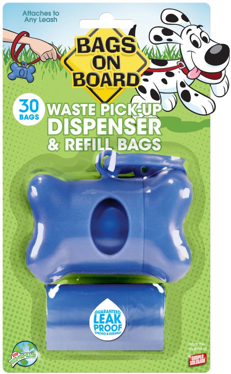 Bags On Board Poop Bag Dispenser Bone