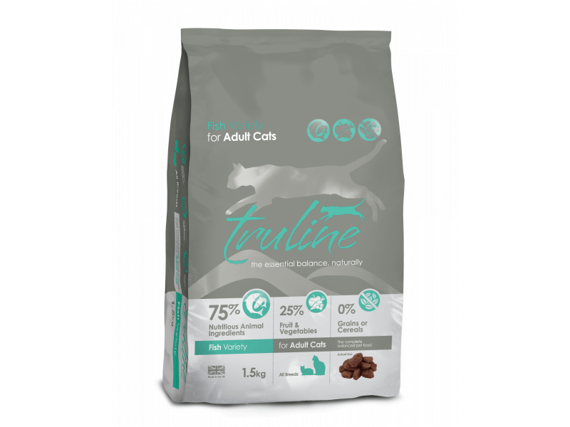 Pero Food Truline Adult Cat Food - Fish Variety - 1.5kg Bag
