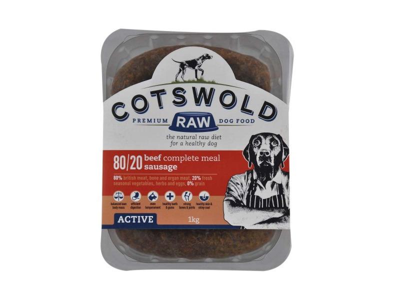 Cotswold Active RAW complete - Beef Sausages - 500g