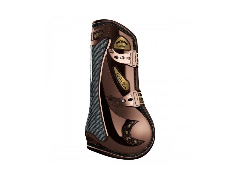 Veredus Carbon Gel Vento Grand Slam Open Front Boots - Brown Medium
