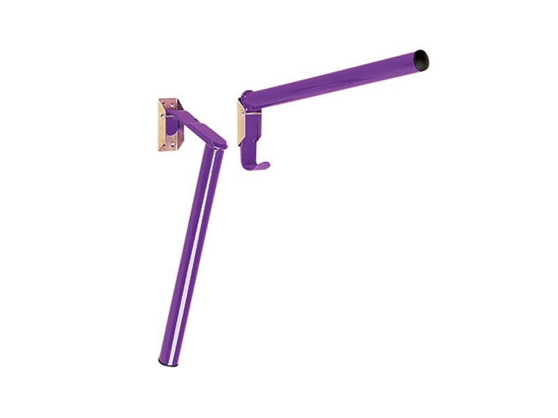 Stubbs Folding Pole Saddle Rack - Purple