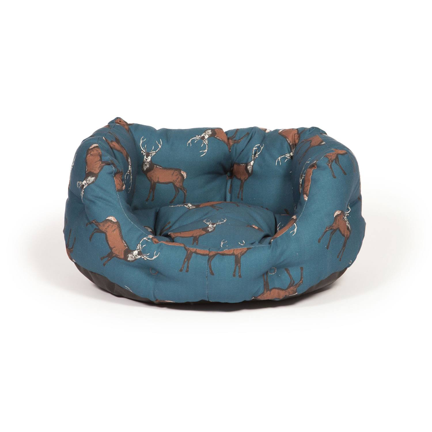 Danish Design Woodland Deluxe Slumber Bed - Stag - Blue 61Cm