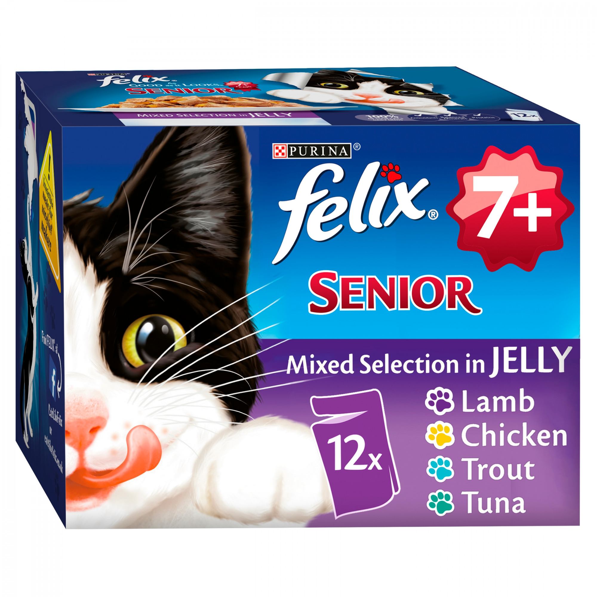 Felix Senior Mixed Selection 🐱 Cat Food VioVet.co.uk