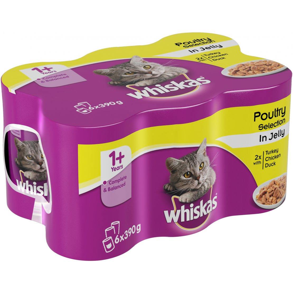 Whiskas Adult Canned Wet 🐱 Cat Food