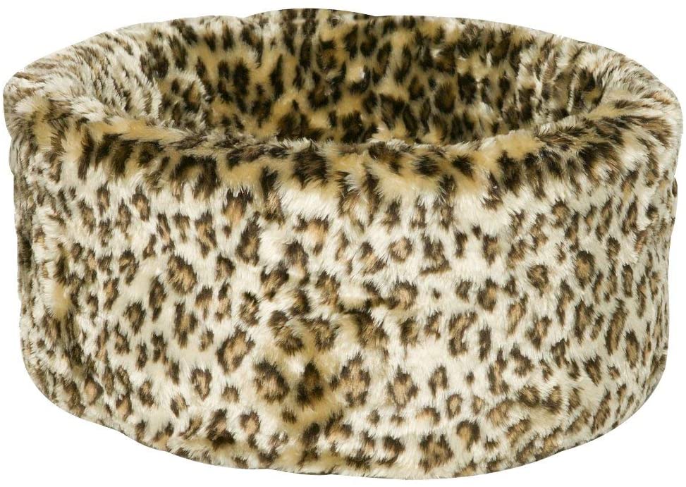 Danish Design Cosy Leopard Cat Bed | VioVet.co.uk | FREE delivery