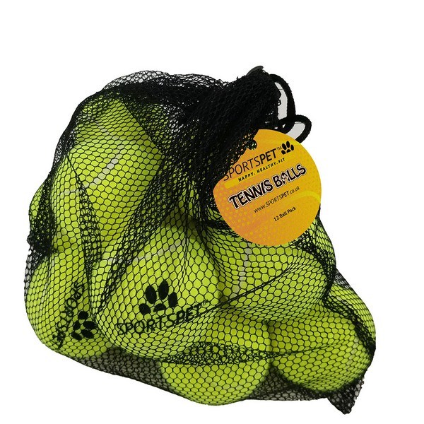 Sportspet  Tennis Ball - 12 Pack