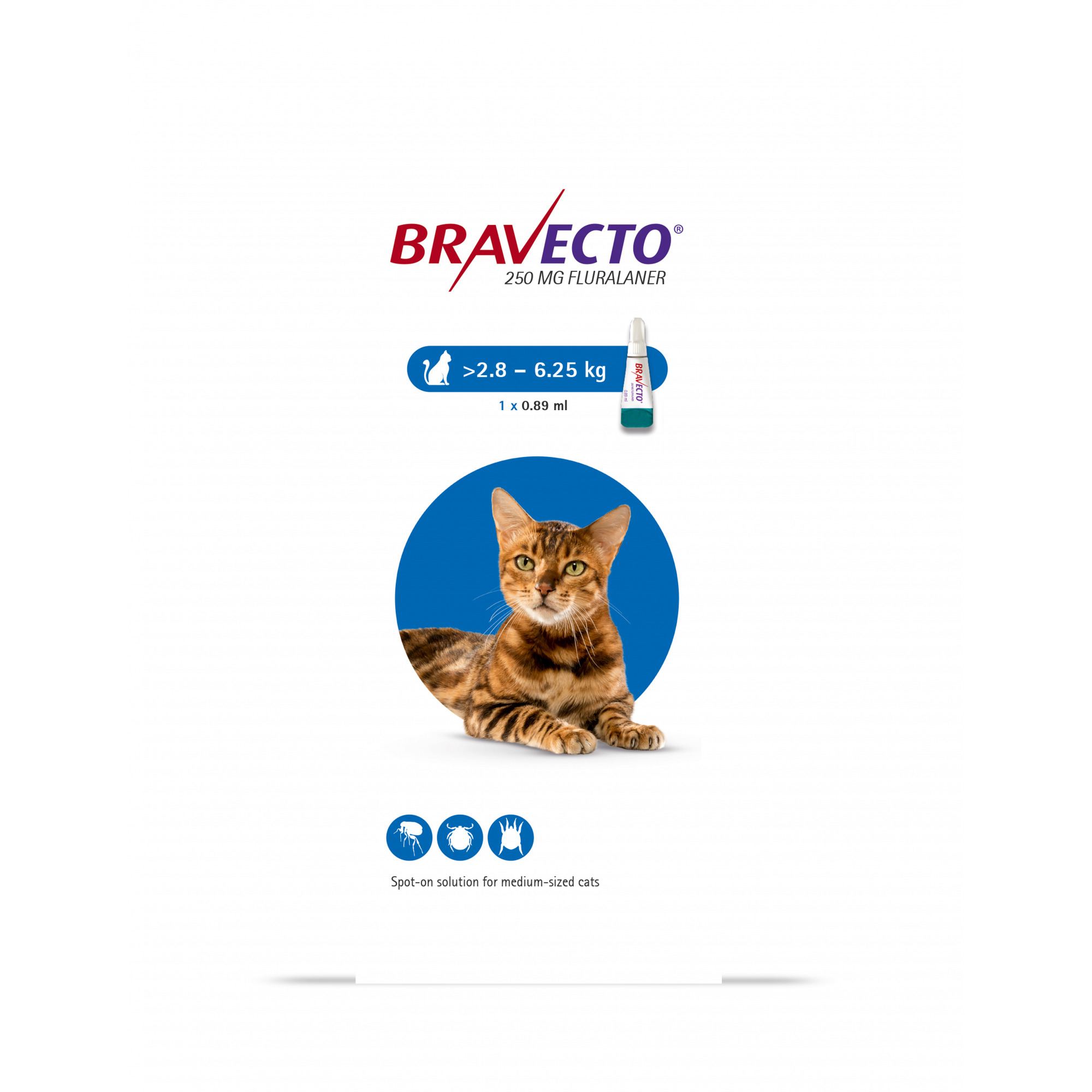 Bravecto for Fleas & Ticks Tablet Spot On Cats & Dogs VioVet