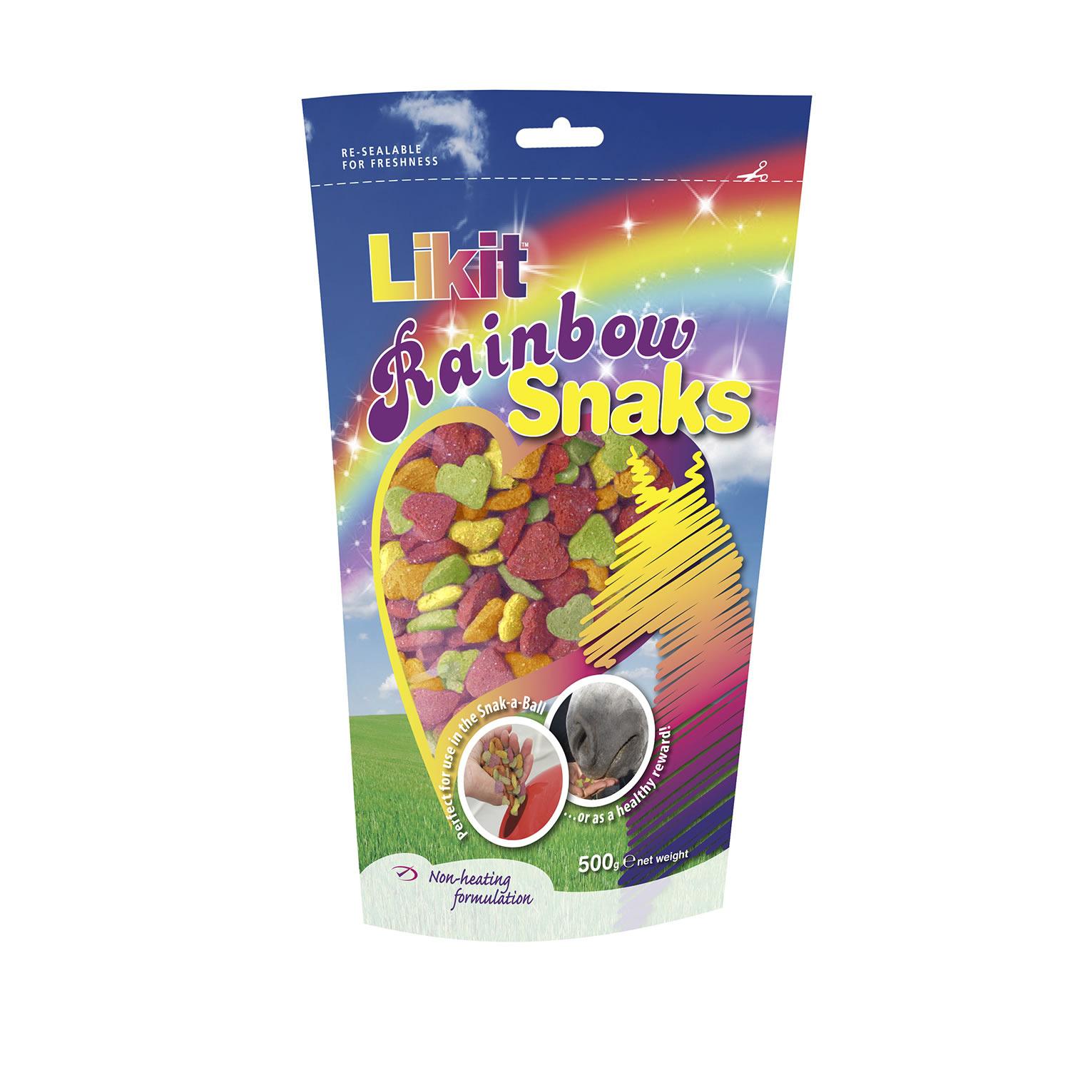 Likit Snaks For Horses - Rainbow - Bag 500G