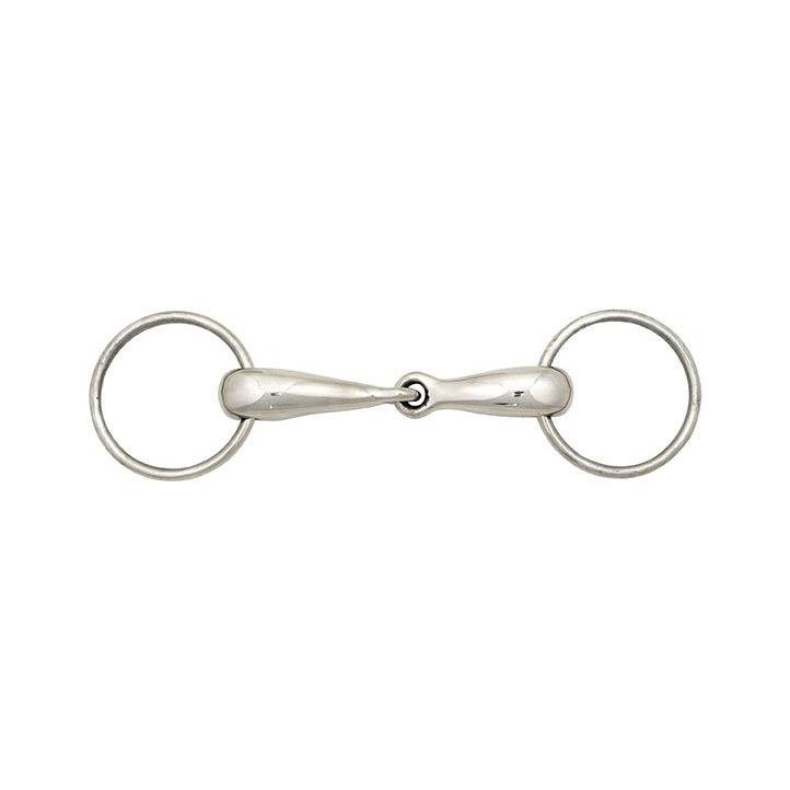 Mackey Normal Ring Hollow Mouth Snaffle (Thin) - Inch Size 5.5