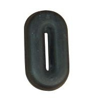 Mackey Rubber Martingale Stops - Black Size 4