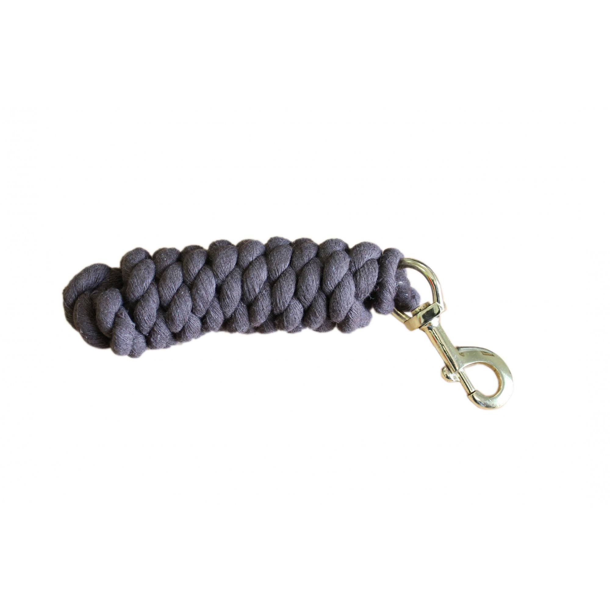 Mackey Cotton Trigger Hook Leadrope - Black Large
