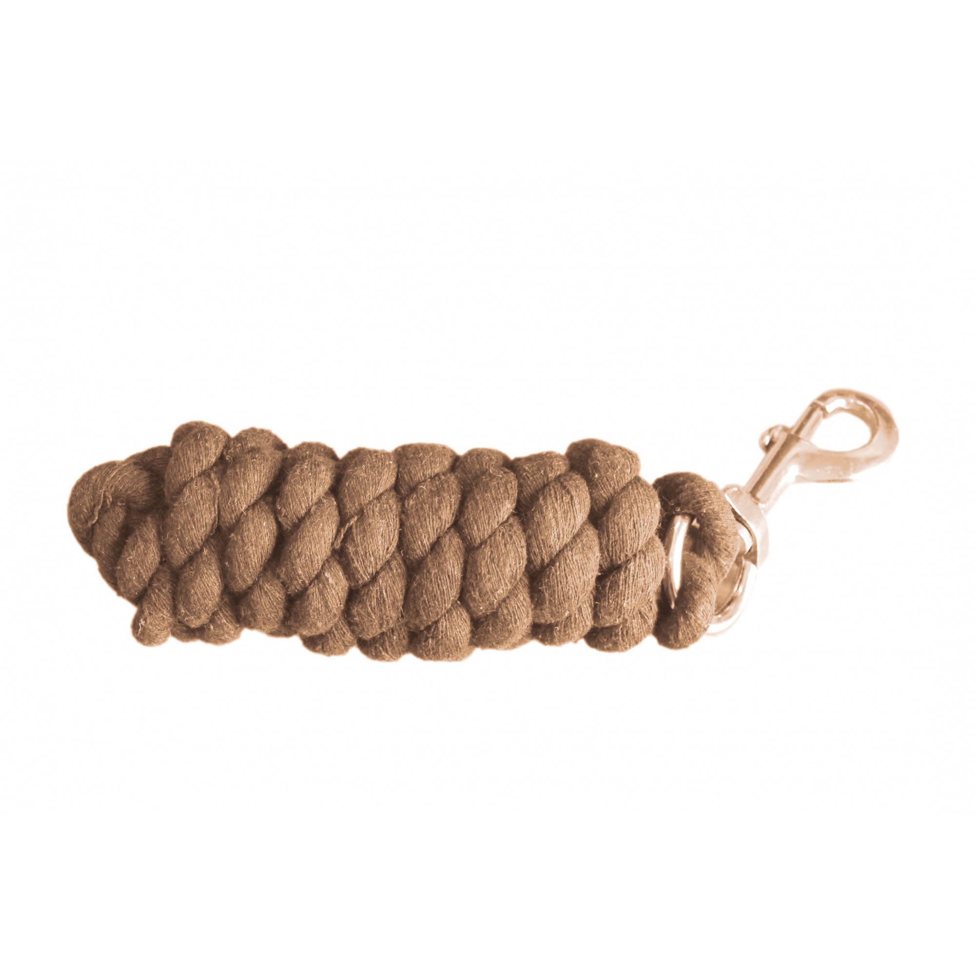 Mackey Cotton Trigger Hook Leadrope - Brown Large
