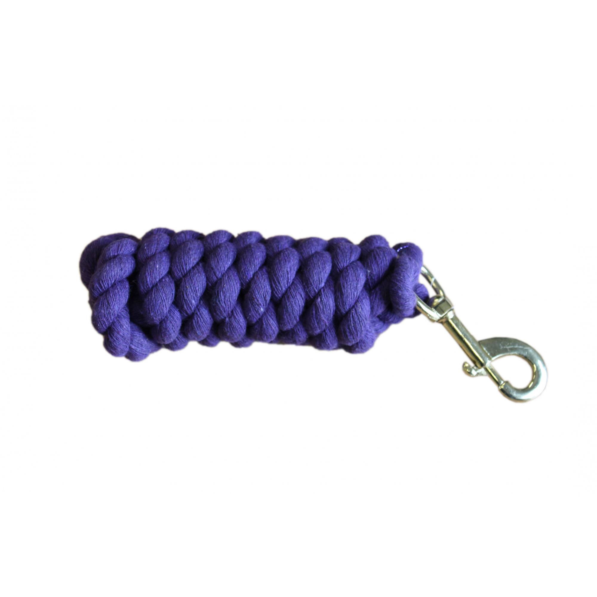 Mackey Cotton Trigger Hook Leadrope - Purple Large
