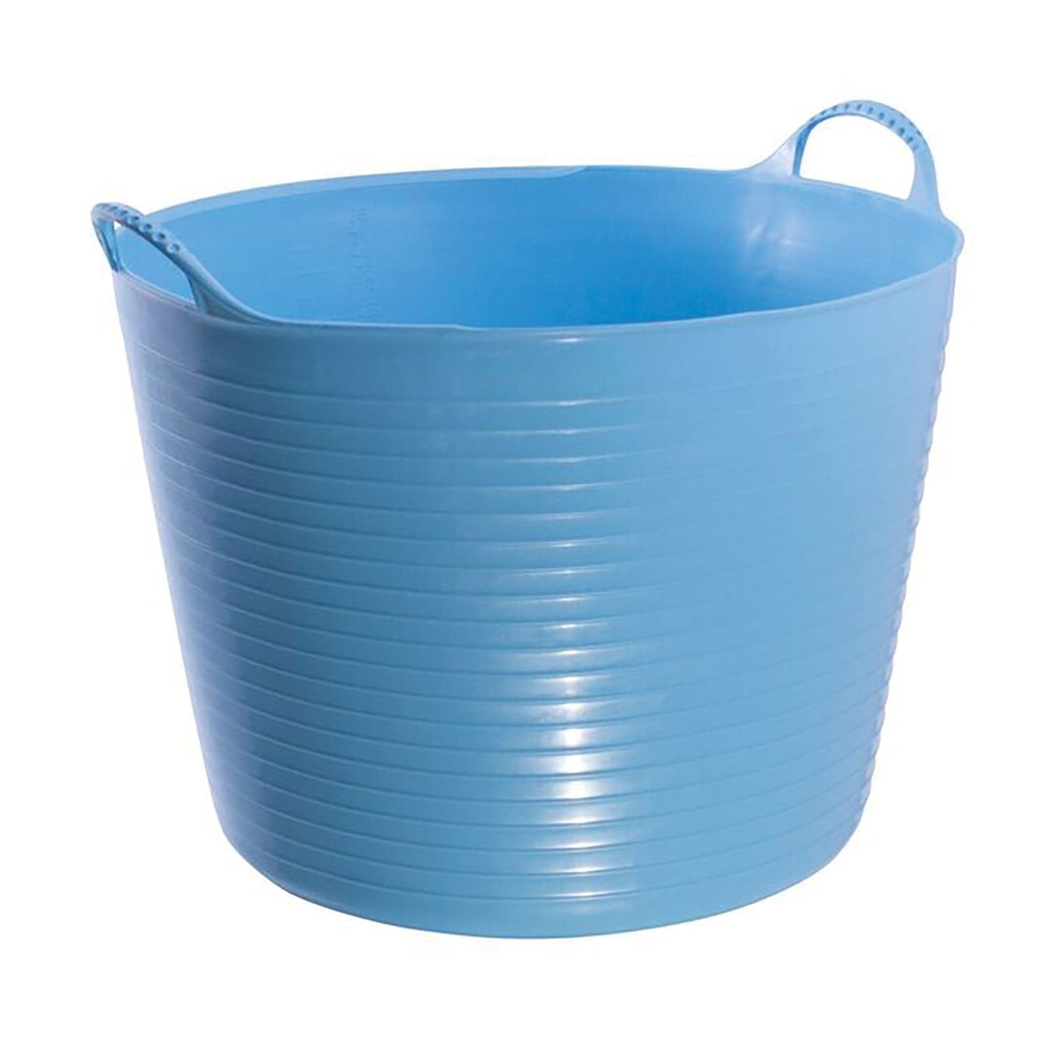 Gorilla Flexible Tubs - 38 Litre Red/Sky Blue Large