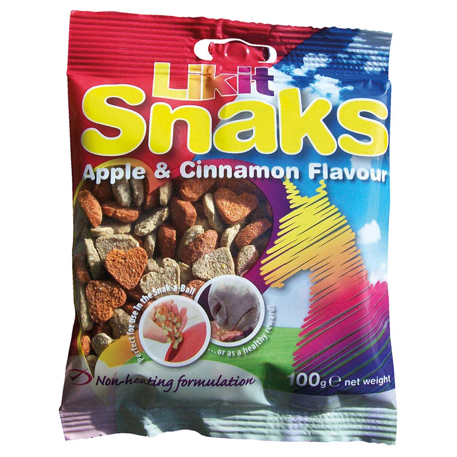 Likit Snaks For Horses - Apple And Cinnamon - Bag 100G