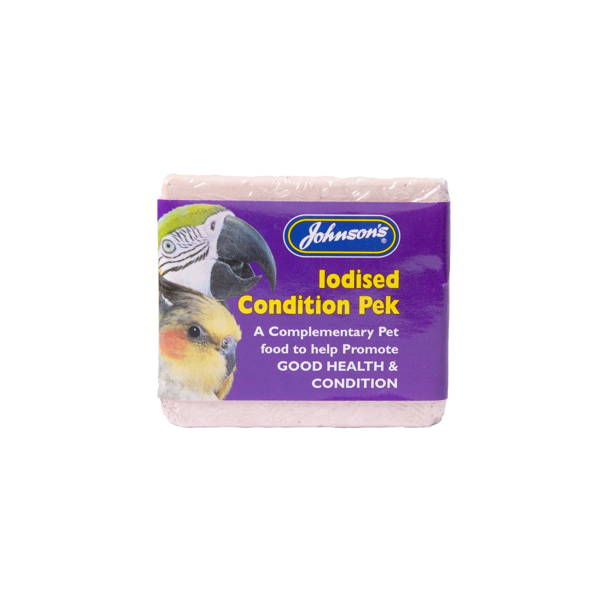 Johnsons Johnson's Veterinary Iodised Condition Peks For Birds - Single Large